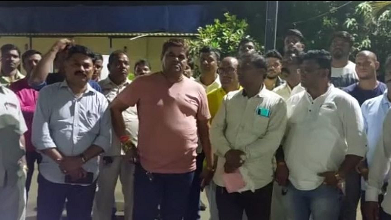 Eknath Shinde Panchayat samiti Bharat Kalu Bhoir insulted Laxman Patil dombivali mumbai