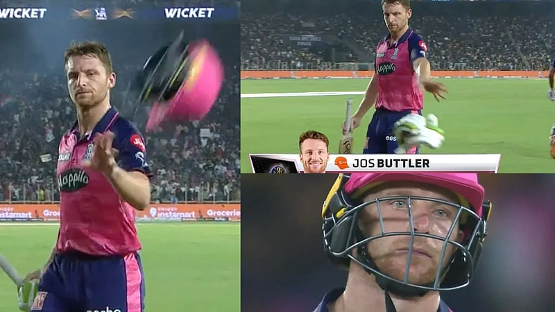 Jos Buttler Angry