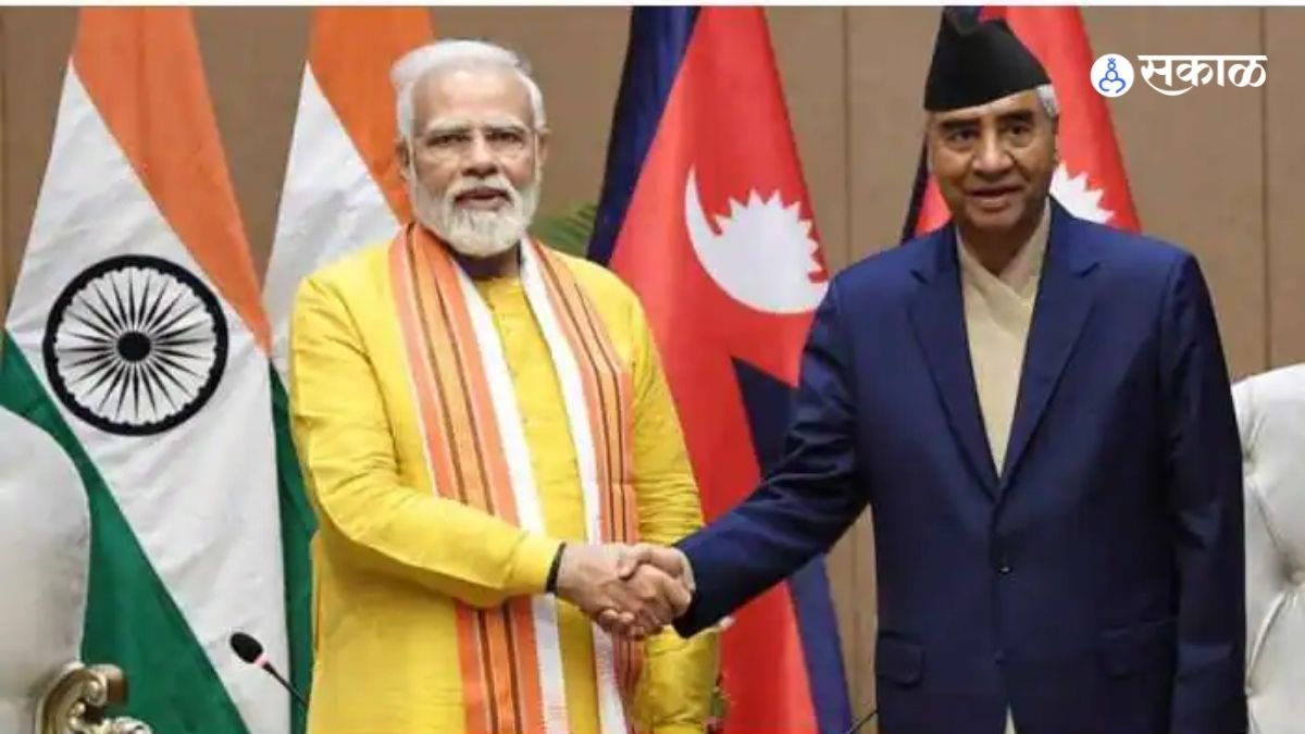 बुद्ध पौर्णिमेनिमित्त नेपाळचे पंतप्रधान शेर बहादूर देउबा यांच्या निमंत्रणावरून पंतप्रधान नरेंद्र मोदी यांनी लुंबिनीला भेट दिली होती. ही भेट १६ मे रोजी झाली.