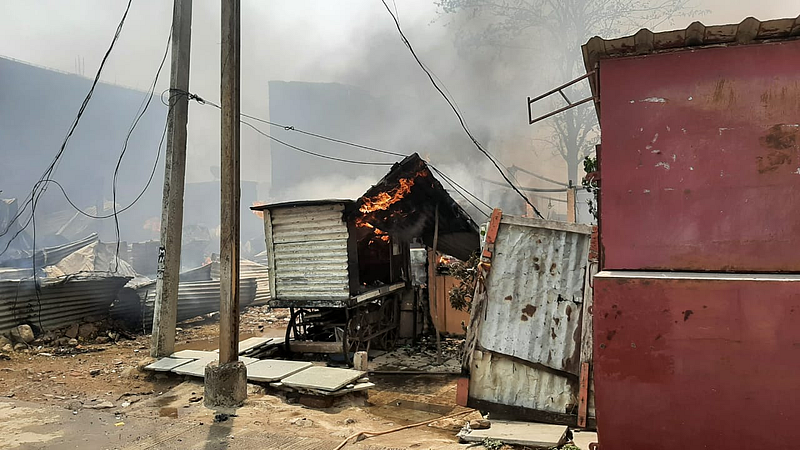 Nagpur Mahakali Slum Fire