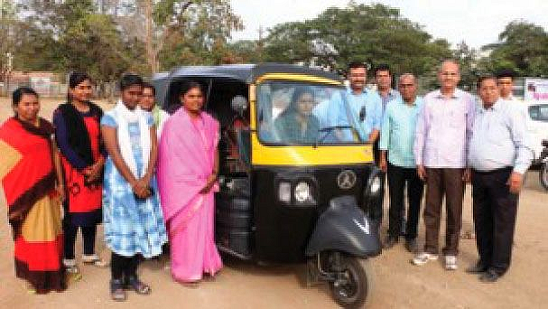 Nanded women autorickshaw driving training free