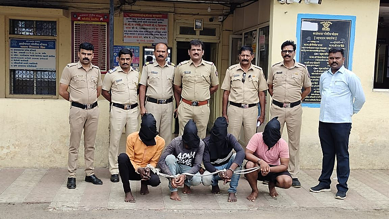 Allephata gang preparing robbery petrol pump arrested