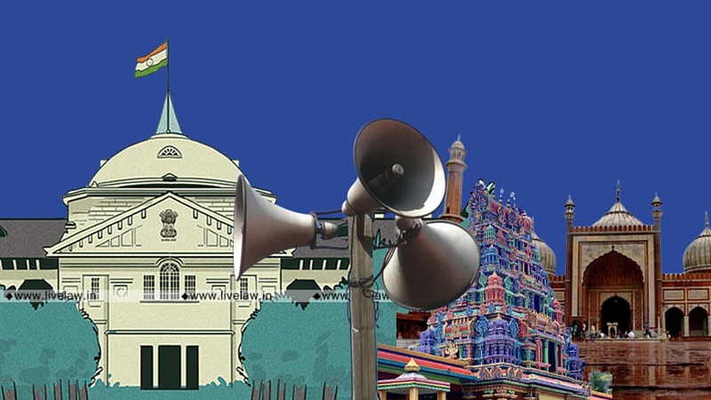 loudspeakers on illegal mosques