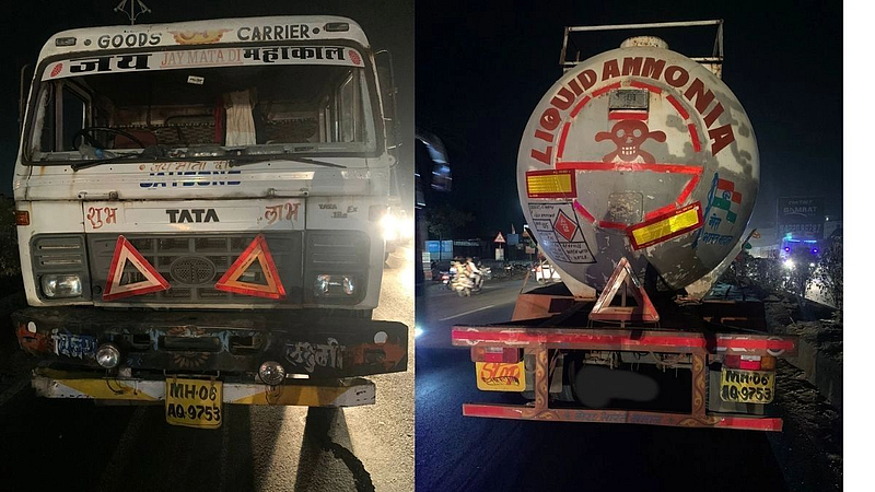 accident on solapur loni kalbhor road