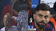 Rajat Patidar Six Hits An Old Fan Virat Kohli Reaction Rajat Patidar Six Hits An Old Fan Virat Kohli Reaction