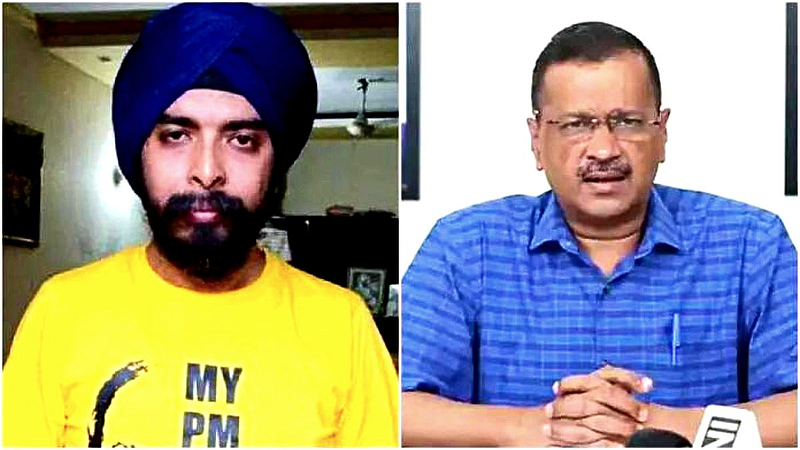 Offensive statement against aap Arvind Kejriwal Allegations BJP leader Tajinder Bagga charged with kidnapping delhi