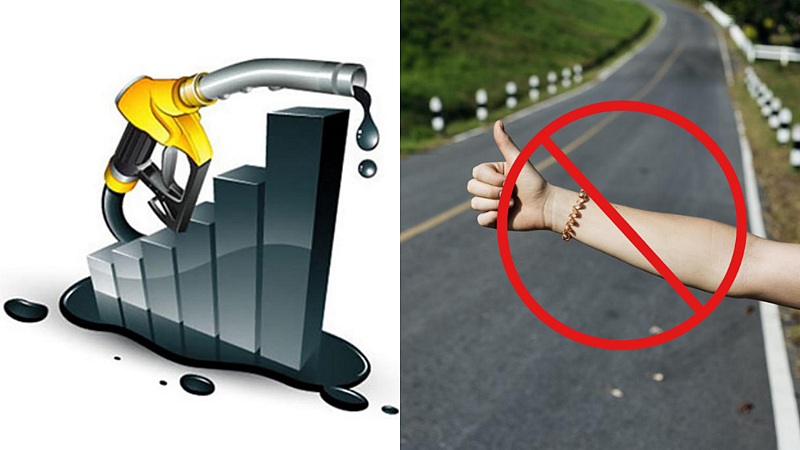 Petrol Price Hike affects on Humanity