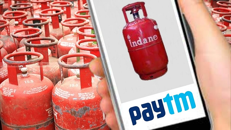 Cashback on LPG Cylinder Booking by Paytm