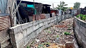 karanja Malipura Pollution from waste in sewers is increasing