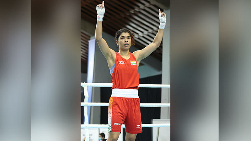 Nikhat Zareen win gold medal in Women World Boxing Championships beats Jitpong Jutamas
