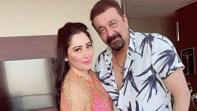 Sanjay Dutt with wife Maanyata dutt