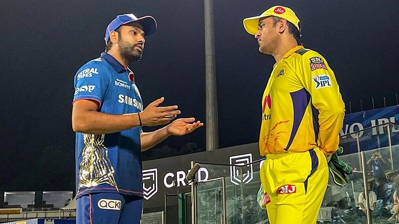MS Dhoni vs Rohit Sharma IPL Match CSK vs MI