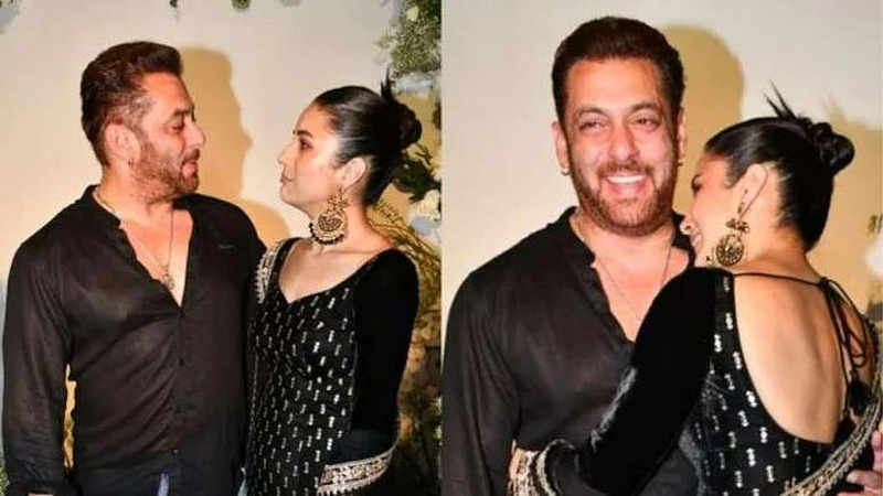 Shehnaaz Gill kisses Salman Khan at Eid party