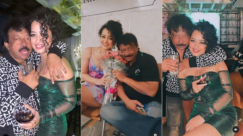 Ram Gopal Varma bold photoshoot