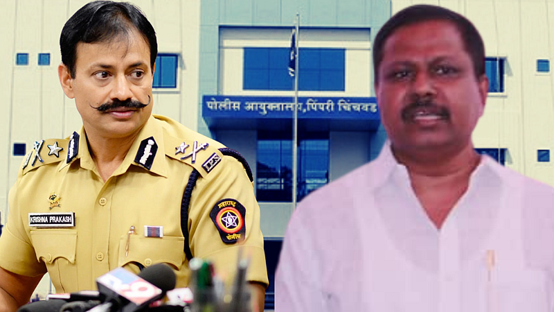 MLA Anna Bansode and Krishnaprakash