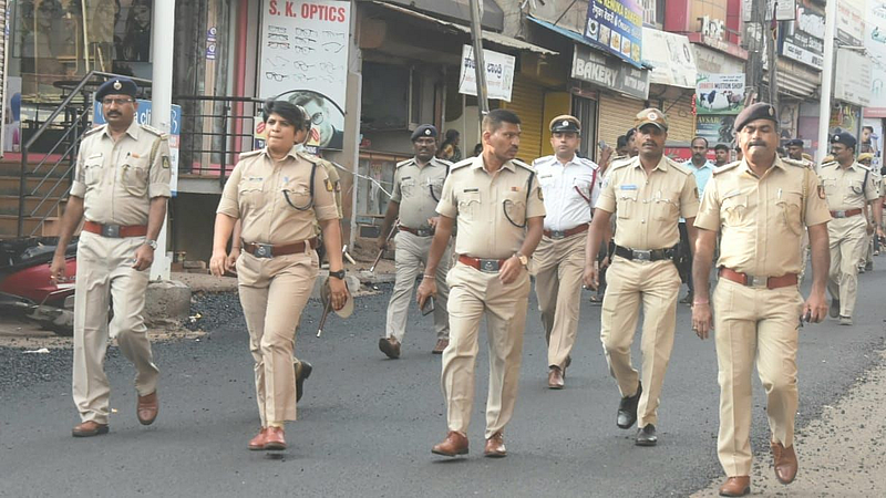 Police Rout March