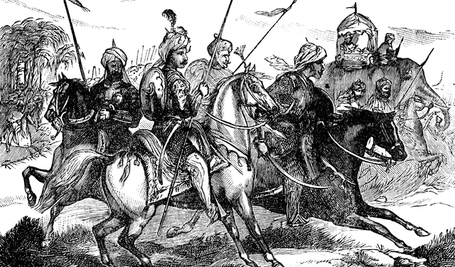 British Attack on Raigad