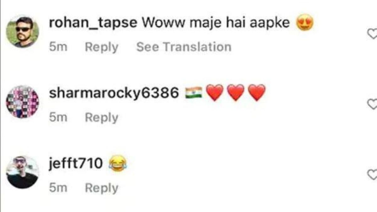 Mandira Bedi's Instagram post- comment's image