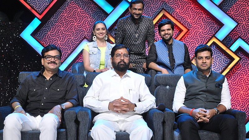 eknath shinde in maharashtrachi hasyajatra show on sony marathi