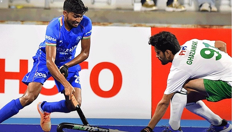 Asia Cup Hockey 2022 IND vs PAK Live Match Score
