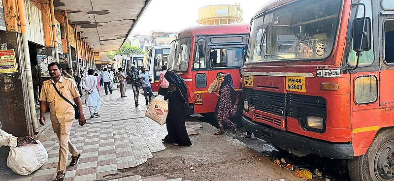 MSRTC Buses Malegaon