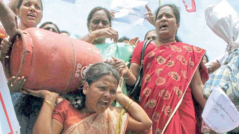 cooking gas cylinders price raised lpg gas