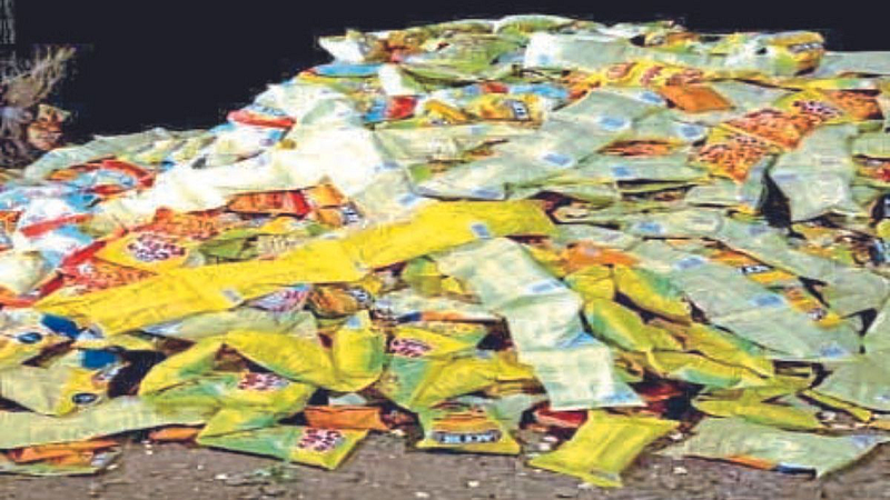 Expired Food packet