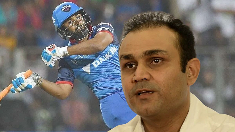 Virender Sehwag Advice Rishabh Pant