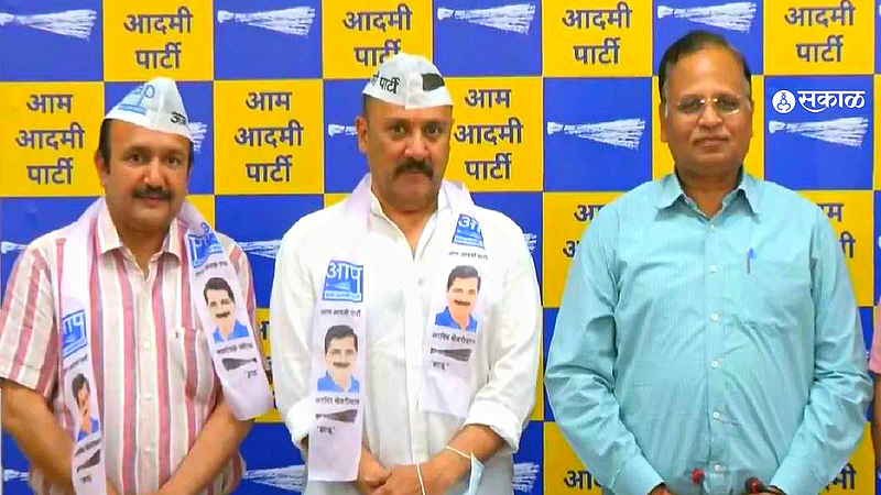अरुण शर्मा यांचा आम आदमी पक्षात प्रवेश