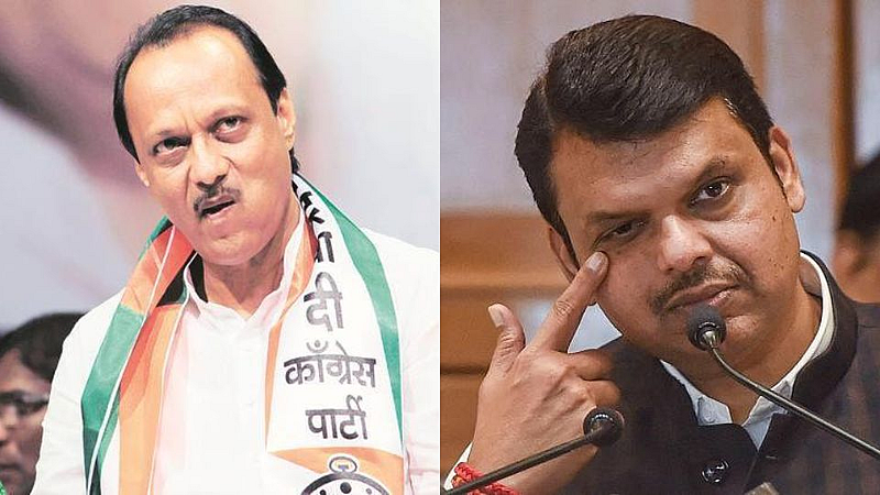 Ajit Pawar Devendra Fadnavis