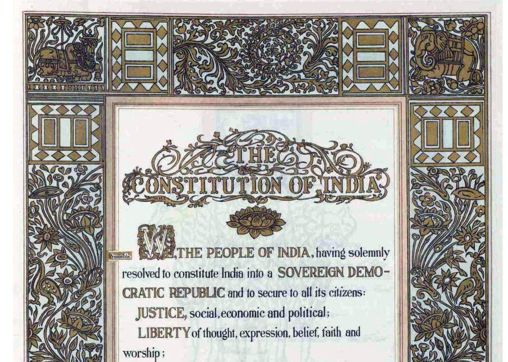 constitution of india
