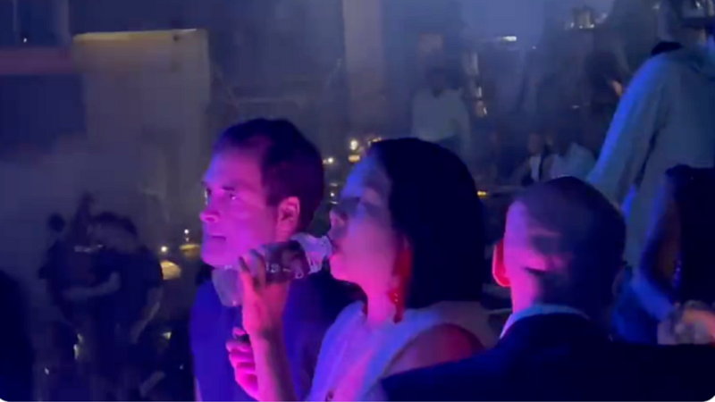 ahul Gandhi Spotted in Nightclub