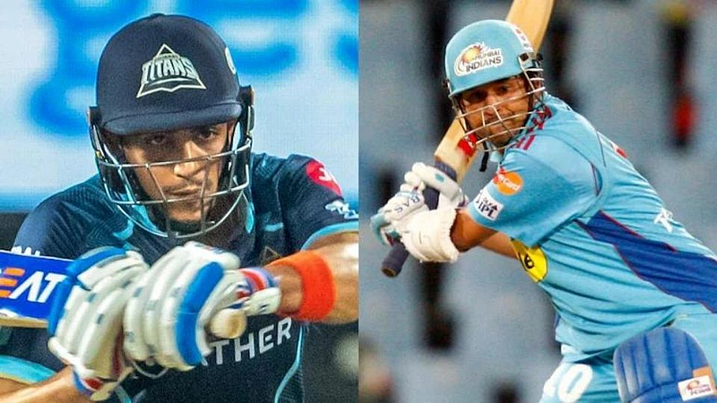 Shubman Gill and Sachin Tendulkar record