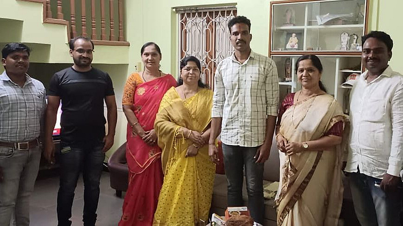 MPSC Amol Lahu Kamble selected Sub-Inspector of Police indapur