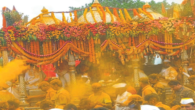 The union of Shaiv-Vaishnava traditions in Jejuri