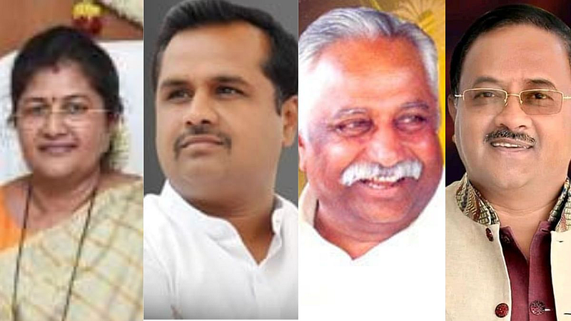 legislative council elections result Prakash Hukkeri Ganesh Hukkeri Annasaheb Jolle Shashikala Jolle bjp congress one village three MLA one MP
