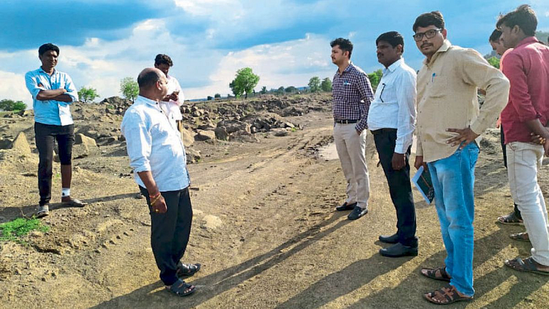 Nanded illegal Sand storage thieves rise