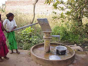 borewell water