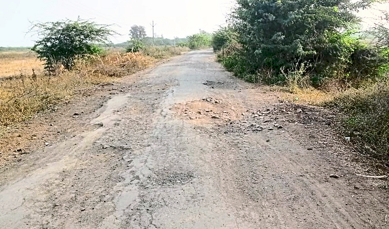 bad condition of Road