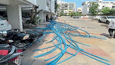 Aurangabad unauthorized pipe holders against Crime registered