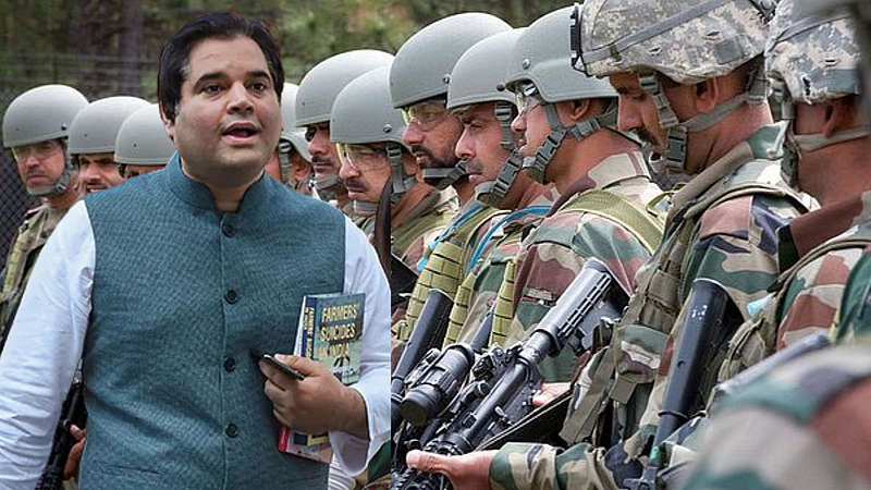 bjp MP varun gandhi says he is ready to forgo his pension if agniveers are not entitled for pension
