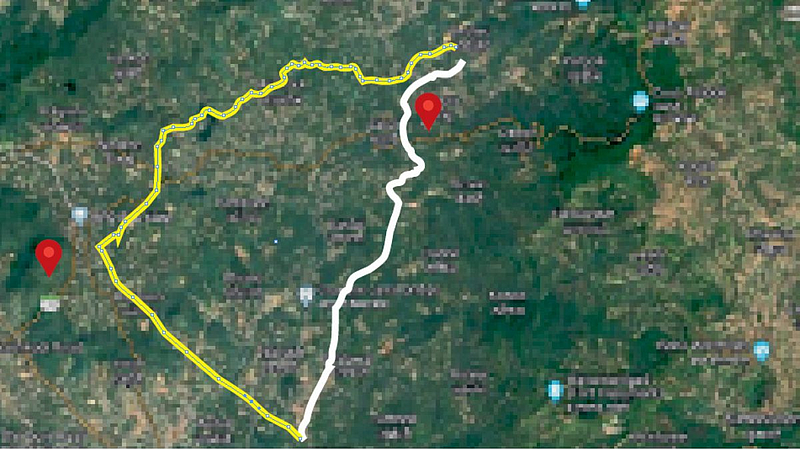 Banda to Sankeshwar road