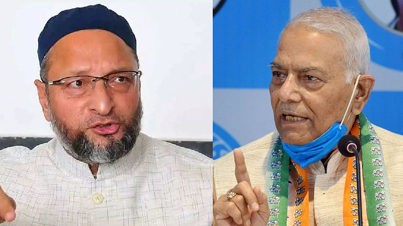 Asaduddin Owaisi Yashwant Sinha