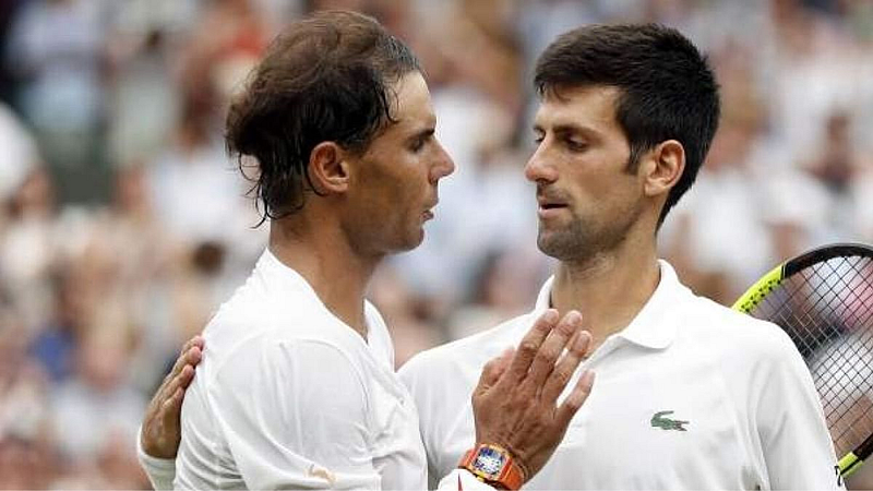 wimbledon 2022 novak djokovic and rafael nadal