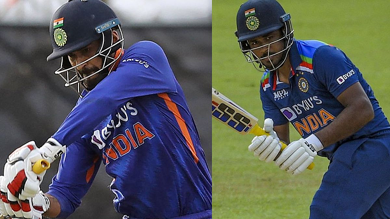 Sanju Samson Deepak Hooda Broke Rohit Sharma KL Rahul Highest partnership for any wicket for India in T20I