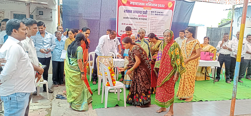 पोहाळेत महाराजस्व अभियान.. तीन गावच्या लोकांनी घेतला लाभ..