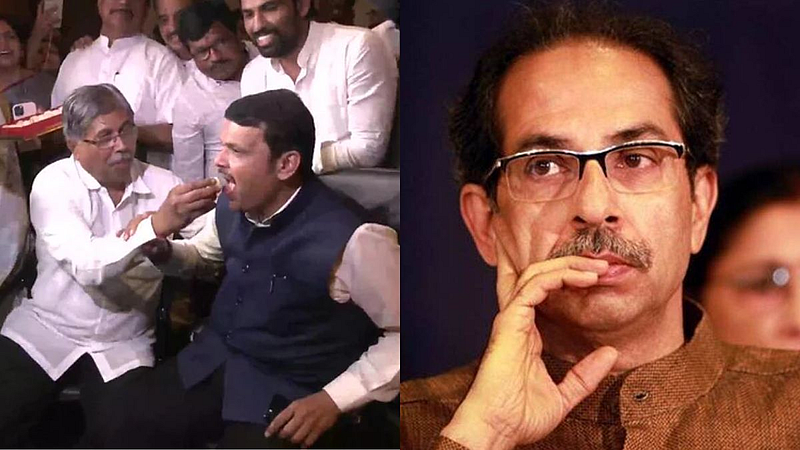Uddhav Thackeray vs Chandrakant Patil