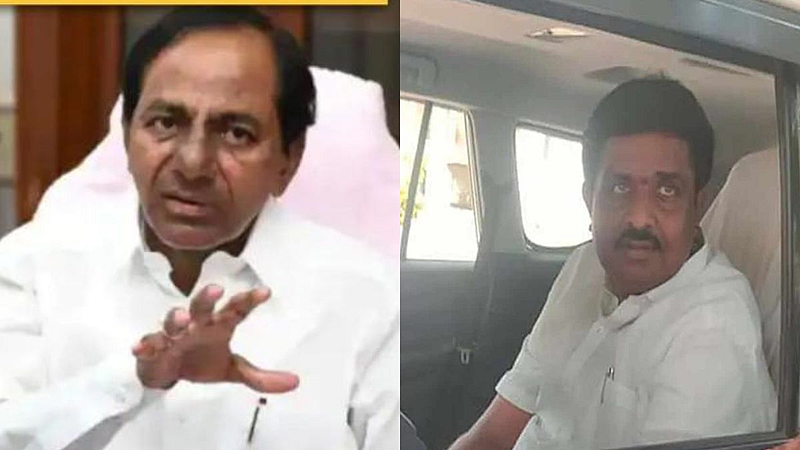 Offensive Statement against Telangana Chief Minister K Chandrashekar Rao Jitta Balkrishna Reddy arrested
