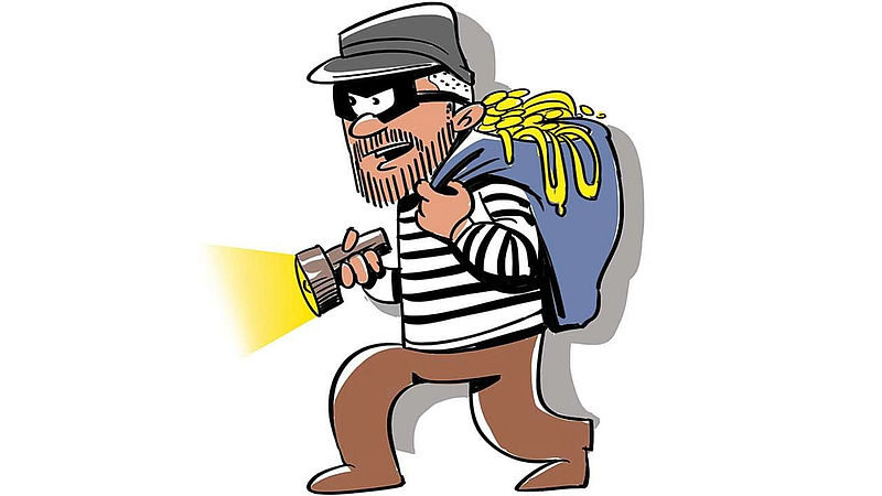Gold thief