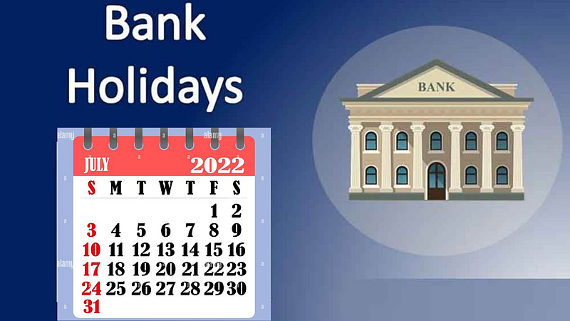 Bank Holidays in July 2022